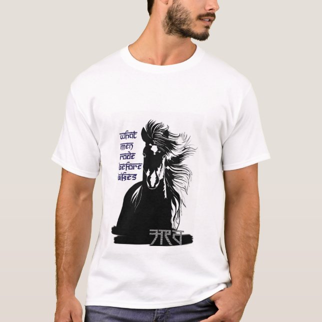 Camiseta Ashwa - poder de caballo (Anverso)