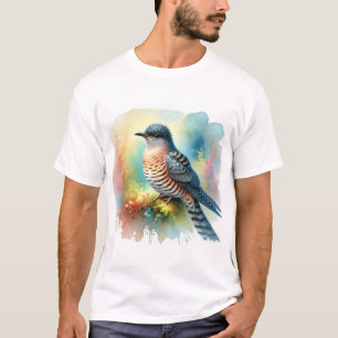 Camiseta Ashy Cuckoo Bird 200824AREF145 - Watercolor