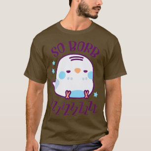 Camiseta Así Borb Zzzzz Sleepy Budgie Lover Gift Parrot