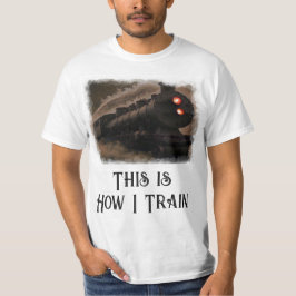 Camiseta Así es como Entreno Diversión
