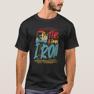 Camiseta Así Es Como Giro El Carro De Golf Golfer