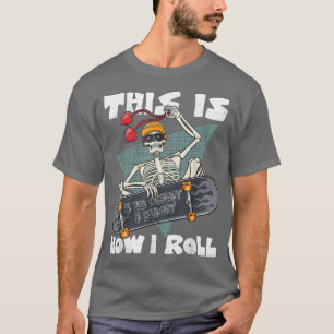 Camiseta Así Es Como Giro El Skeleton Heart Valen