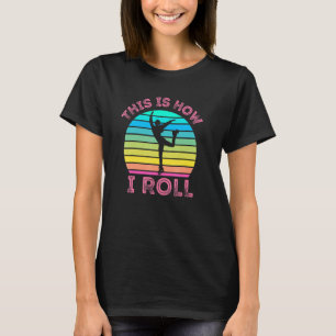 Camiseta Así Es Como Giro Rollerskater Rollerblade