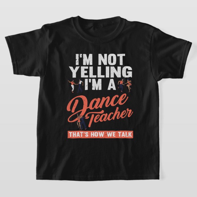 Camiseta Así es como hablamos del divertido instructor de d (Distribución)