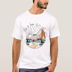 Camiseta Así Es Como Hacemos Camping