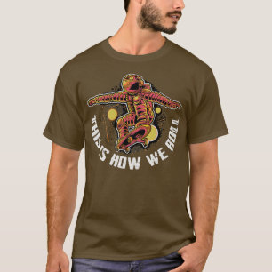 Camiseta Así Es Como Hacemos Patinar A Astronautas