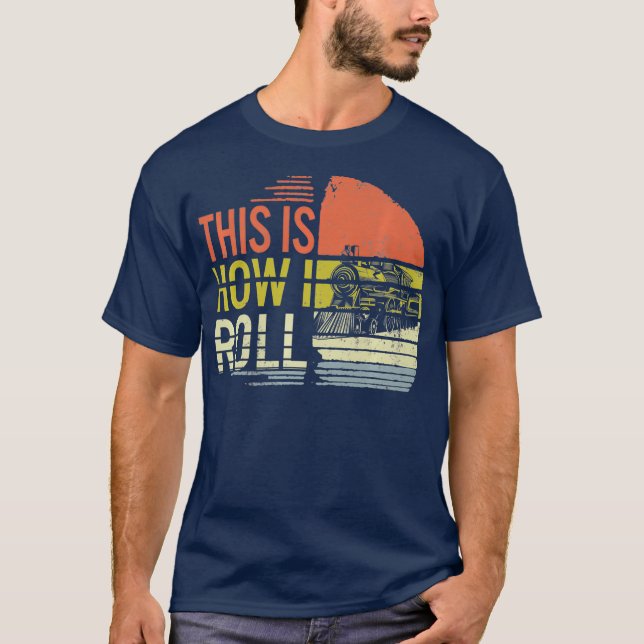 Camiseta Así es como hago circular el ferrocarril de ingeni (Anverso)