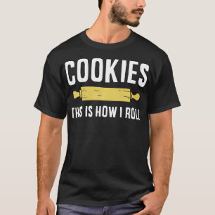 Camiseta Así es como hago correr a los Navidades Cookie Bak