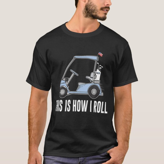 Camiseta Así es como hago el golf (Anverso)
