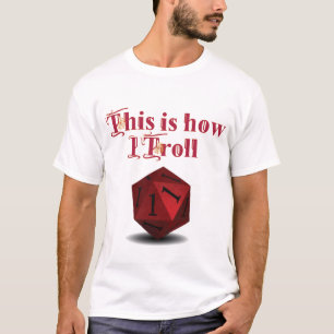 Camiseta Así es como hago el recorrido - Críticos Dados RPG