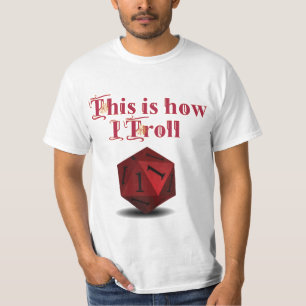Camiseta Así es como hago el recorrido - Críticos Dados RPG