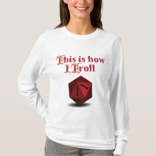 Camiseta Así es como hago el recorrido - Críticos Dados RPG