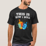 Camiseta Así es como hago rodar a Hanukkah Dreidel Chanukah<br><div class="desc">Así Es Como Trato A Hanukkah Dreidel Chanukah Jew.</div>