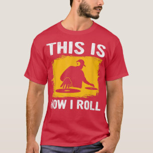 Camiseta Así es como hago rodar el disco musical Jockey Dee