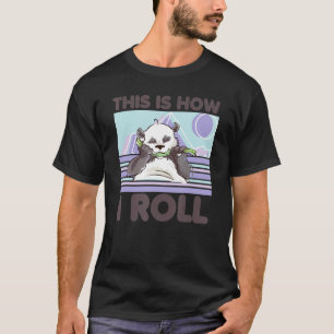Camiseta Así es como hago rodar el oso zoológico Panda 2