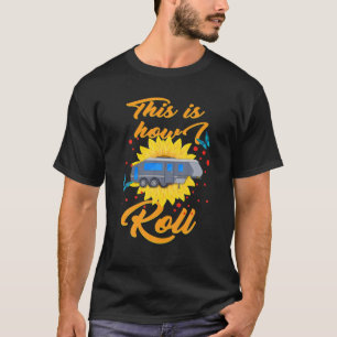 Camiseta Así Es Como Hago Senderismo En Camping RV