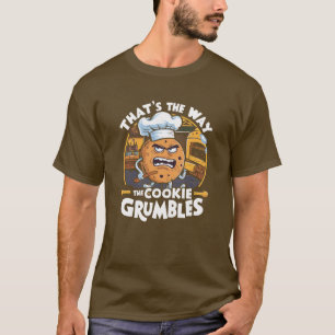 Camiseta Así es como la galleta ríe