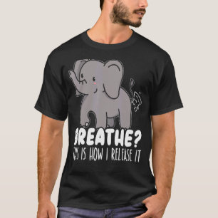Camiseta Así Es Como Lo Lanzé Animal Zoológico Elephant Far