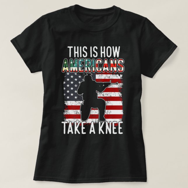 Camiseta Así Es Como Los Estadounidenses Se Llevan Un Venti (Diseño del anverso)