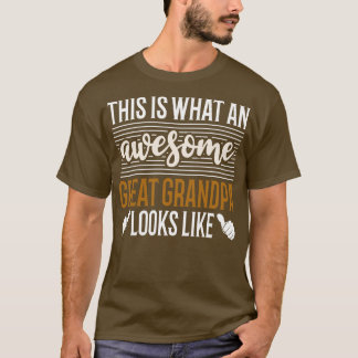 Camiseta Así es como luce un increíble abuelo