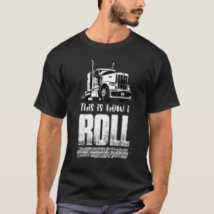 Camiseta Así Es Como Monto Los Neumáticos De Conductor De C