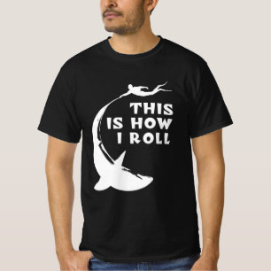 Camiseta Así Es Como Pavo - Scuba Buceando Con Tiburón