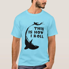 Camiseta Así Es Como Pavo - Scuba Buceando Con Tiburón