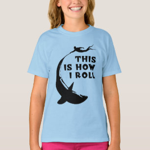 Camiseta Así Es Como Pavo - Scuba Buceando Con Tiburón