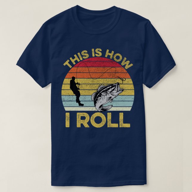 Camiseta Así Es Como Pesquero 2 (Diseño del anverso)