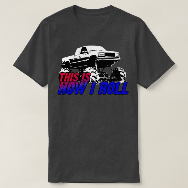 Camiseta Así es como rollo (Diseño del anverso)
