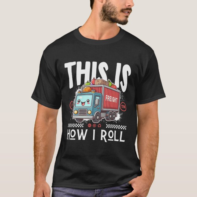 Camiseta Así es como rollo (Anverso)