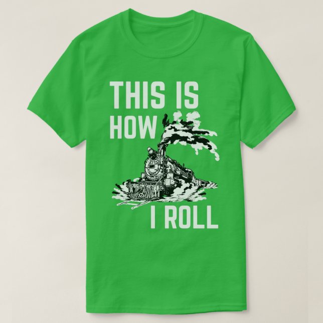Camiseta Así es como rollo 4 (Diseño del anverso)