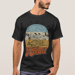 Camiseta Así es como rollo el ingeniero de trenes Vintage