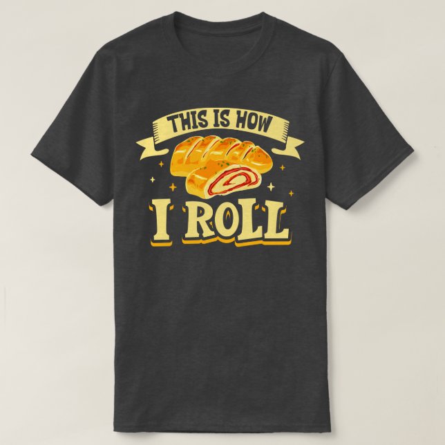 Camiseta Así es como rollo Stromboli (Diseño del anverso)