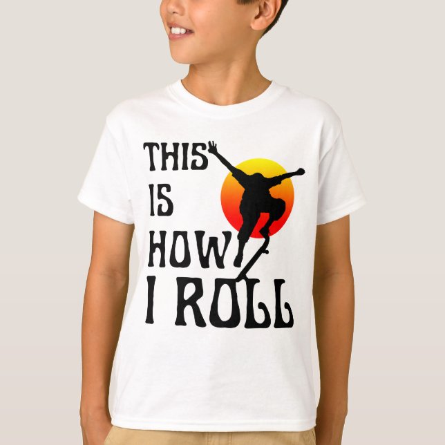 Camiseta Así es como ruedo (Anverso)