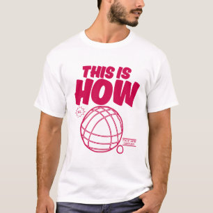 Camiseta Así es como ruedo (bochas)