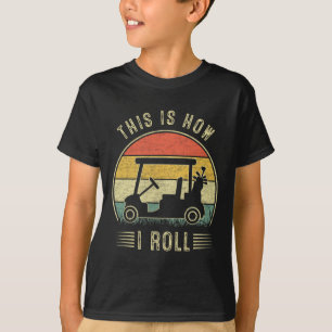 Camiseta Así es como ruedo Carrito de golf Golfistas divert