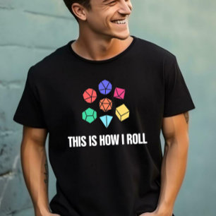 Camiseta Así es como ruedo divertido