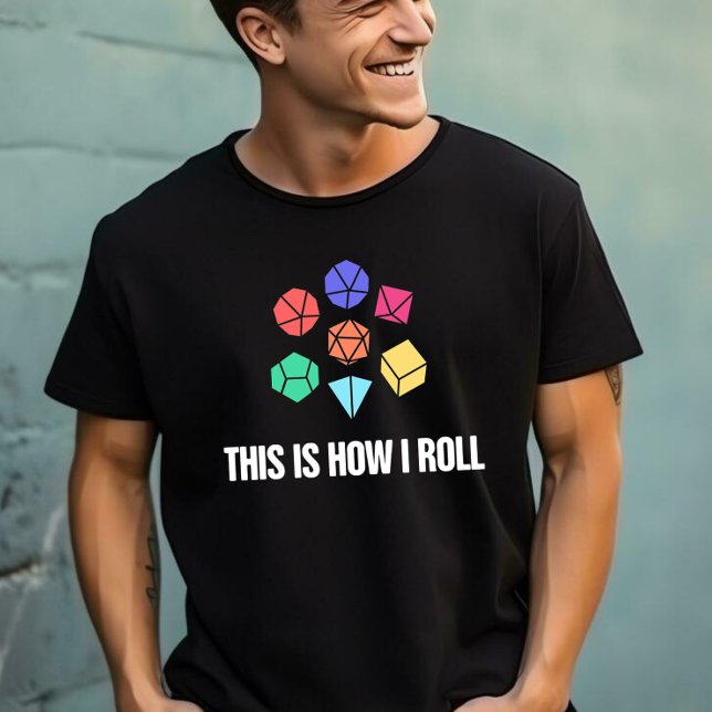 Camiseta Así es como ruedo divertido (Subido por el creador)