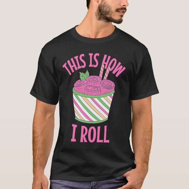 Camiseta Así es como ruedo   Helado (Anverso)