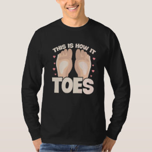 Camiseta Así Es Como Se Pone Un Pun Para Un Podiatrista