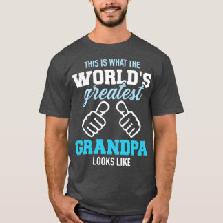 Camiseta Así es como se ve el abuelo más grande del mundo