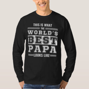 Camiseta Así es como se ve el mejor papá del mundo