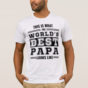 Camiseta Así es como se ve el mejor papá del mundo