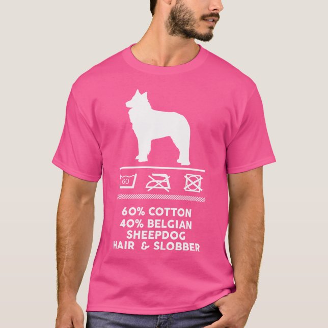 Camiseta Así Es Como Se Ve Mi Perro Belga. (Anverso)