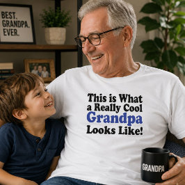 Camiseta Así Es Como Se Ve Un Abuelo Muy Genial