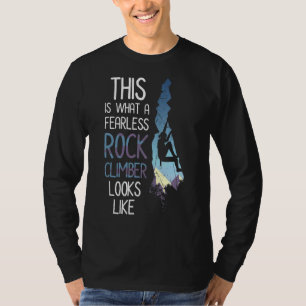 Camiseta Así Es Como Se Ve Un Afilador De Rock Sin Miedo