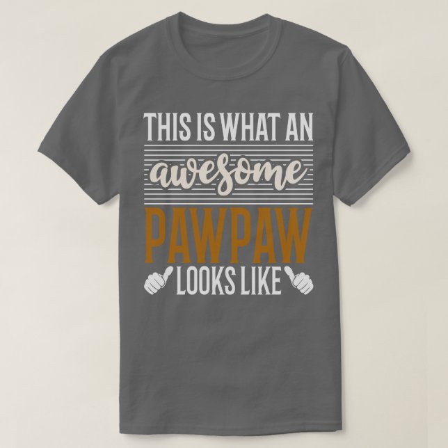 Camiseta Así es como se ve un asombroso paro como padres (Diseño del anverso)