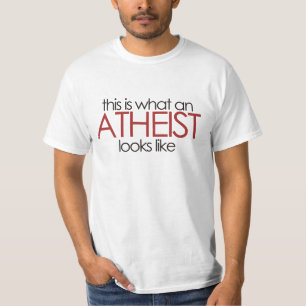 Camiseta Así es como se ve un ateo