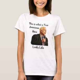 Camiseta Así es como se ve un verdadero héroe estadounidens